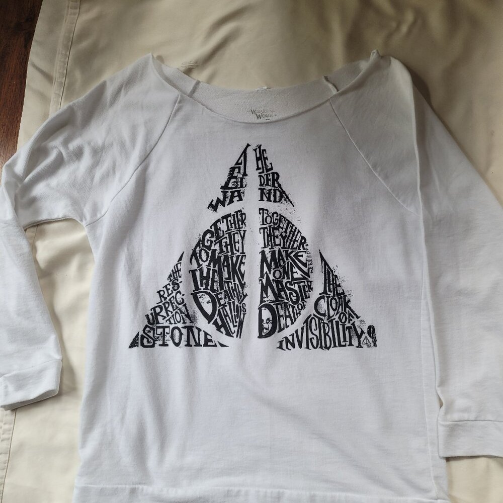 Harry Potter Universal Studio Off Shoulder Top